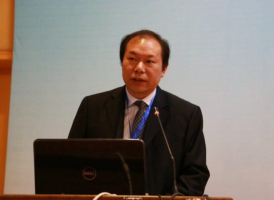 米乐mile官方网站党委书记陈伟致辞 摄影：谢伟.bmp
